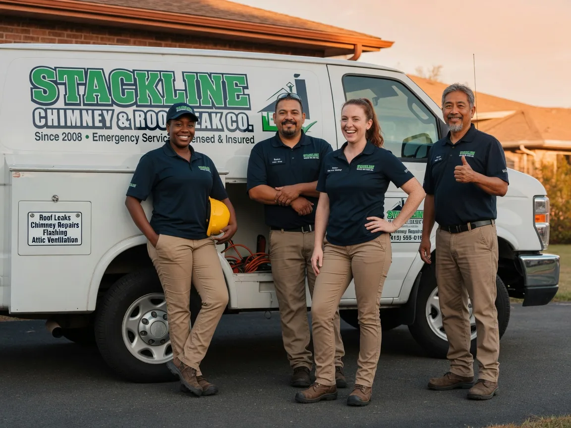 Chimney flashing repair company in Center City, MN